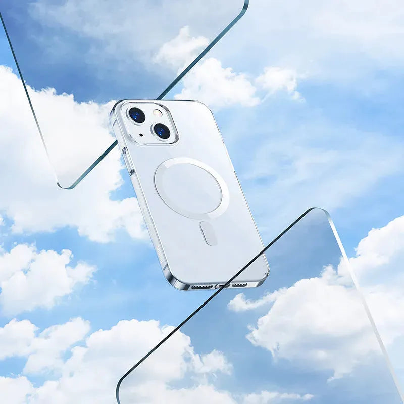 Crystal Transparent Magnetic Protective Case - Bellarte Enchanté Crystal Transparent Magnetic Protective Case